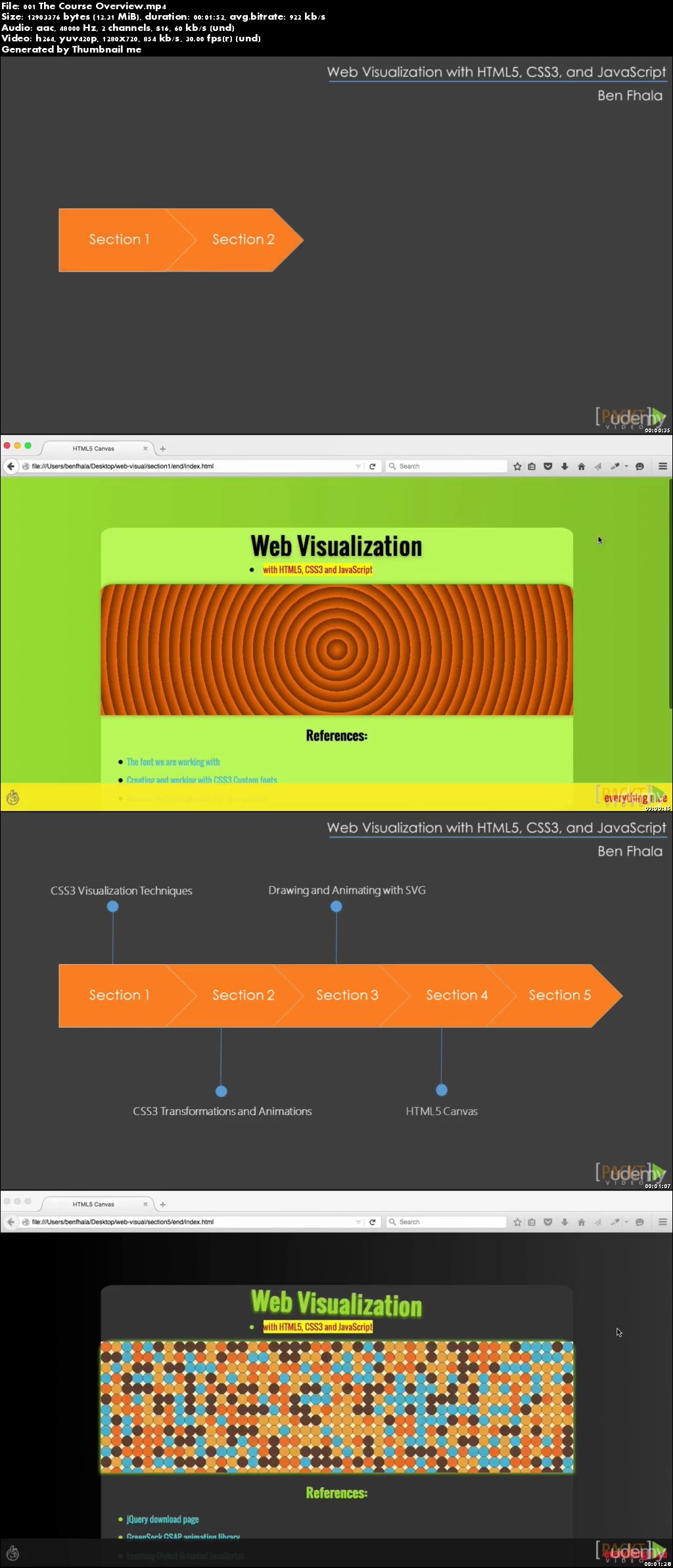 Web Visualization with HTML5, CSS3, and JavaScript