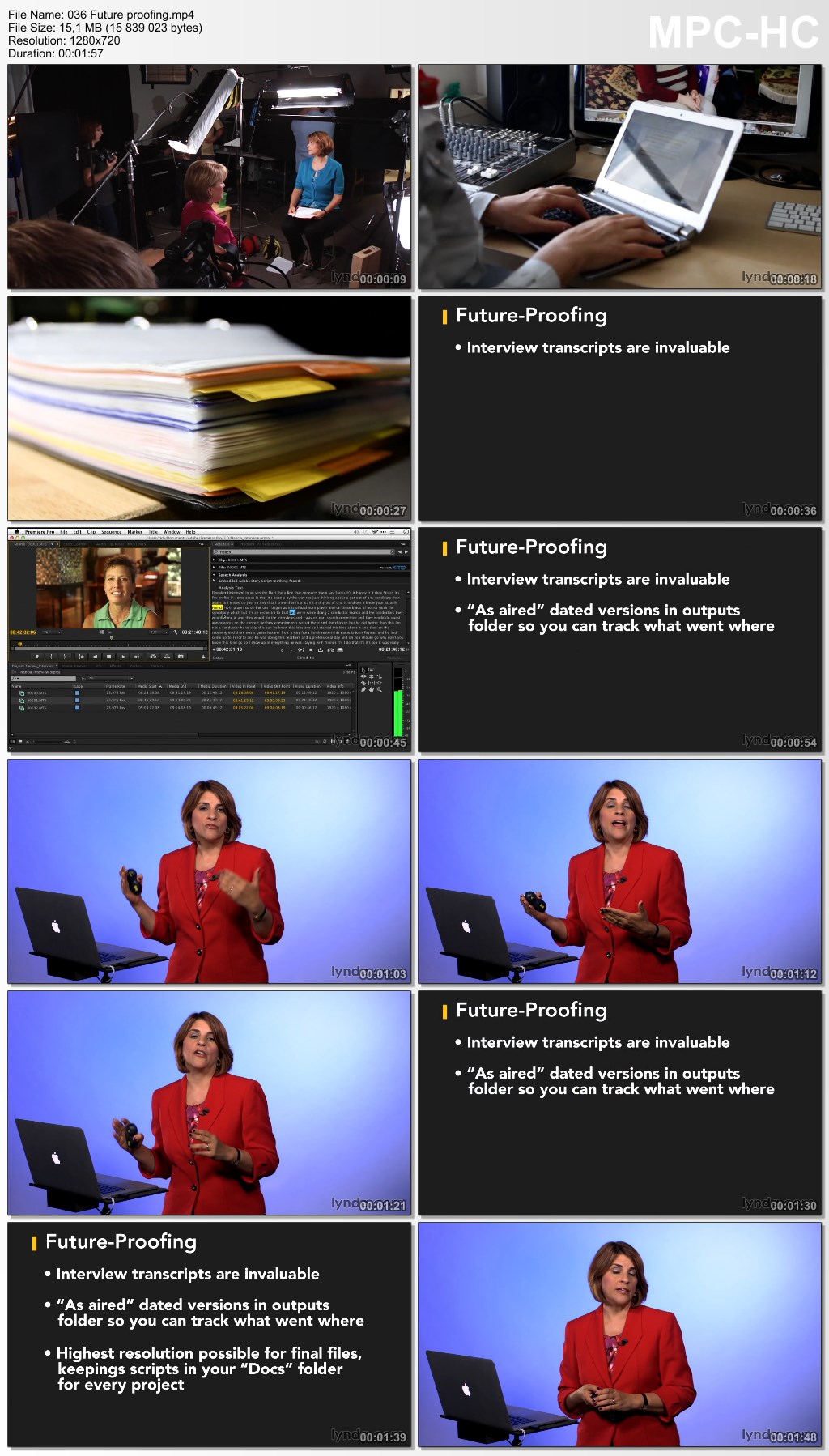 Lynda - Script Writing for Nonfiction Video