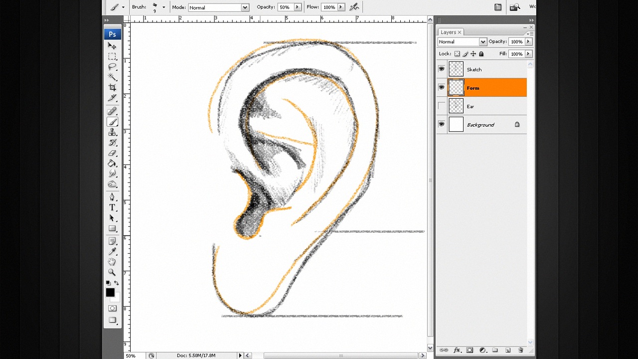 Dixxl Tuxxs - Drawing The Human Head + Project Files