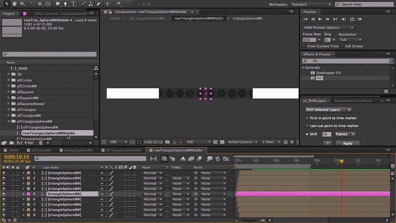 Dixxl Tuxxs - Animating a Geometric Design in After Effects + Project Files [Repost]