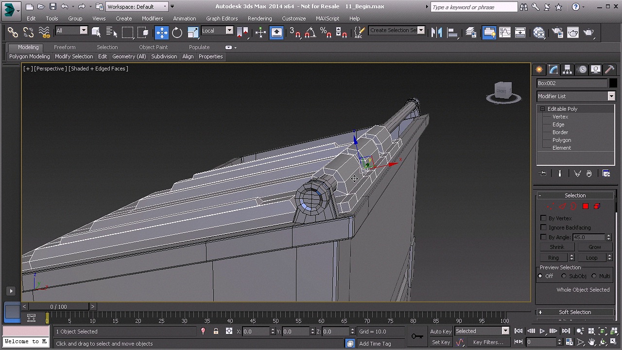  Quick Start to Modeling in 3ds Max: Volume 1 + Project Files [Repost]