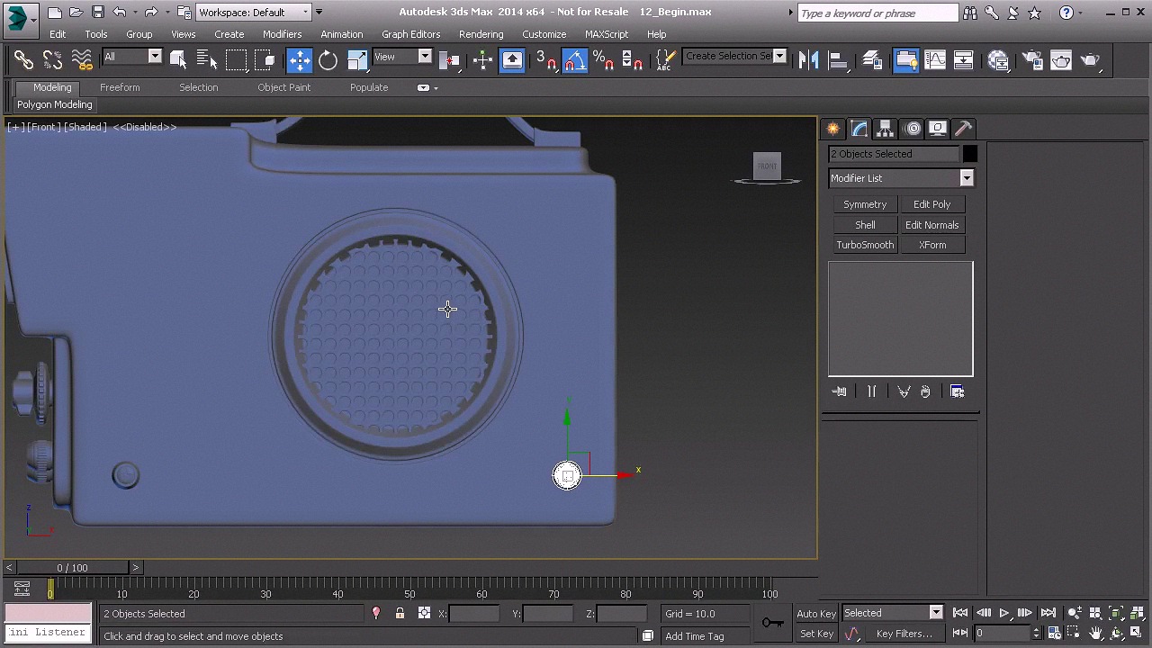 Quick Start to Modeling in 3ds Max: Volume 4 + Project Files [Repost]