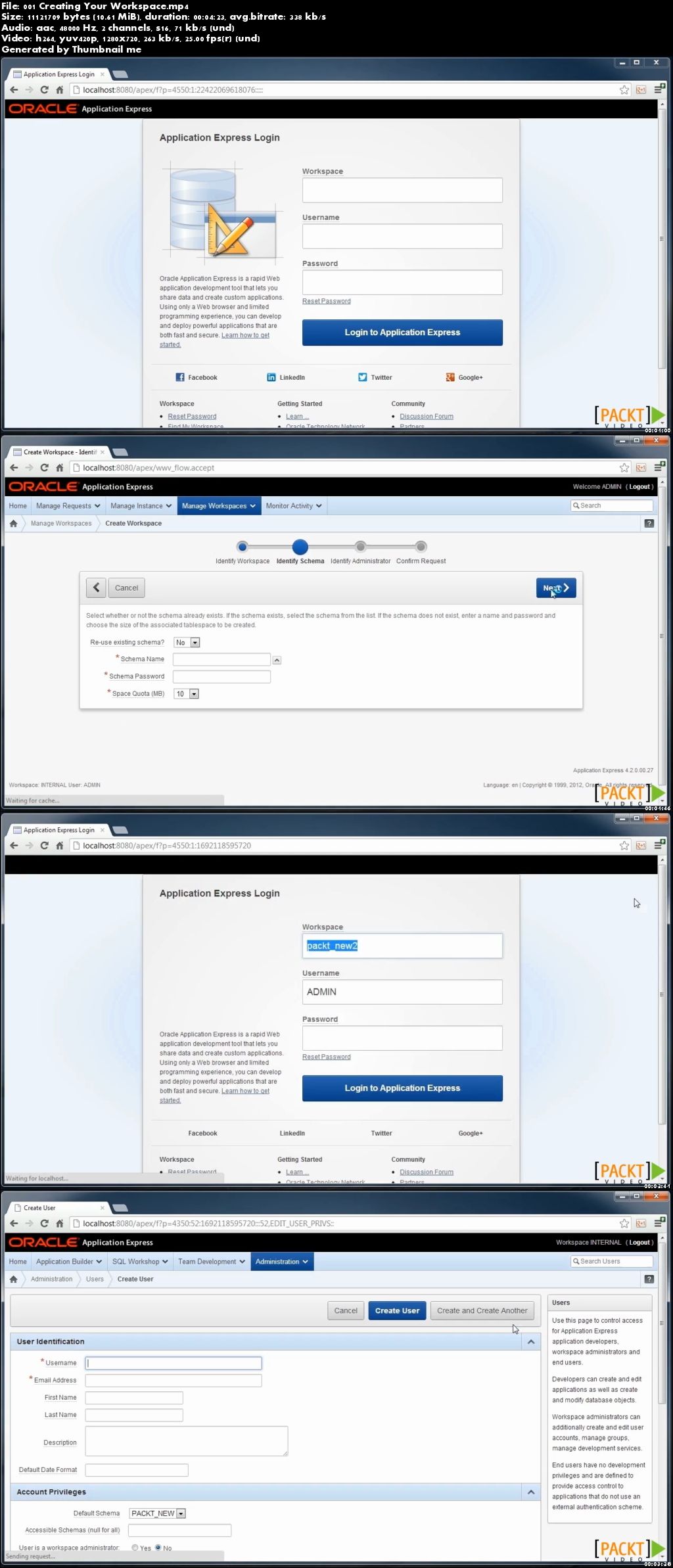 Oracle APEX Techniques