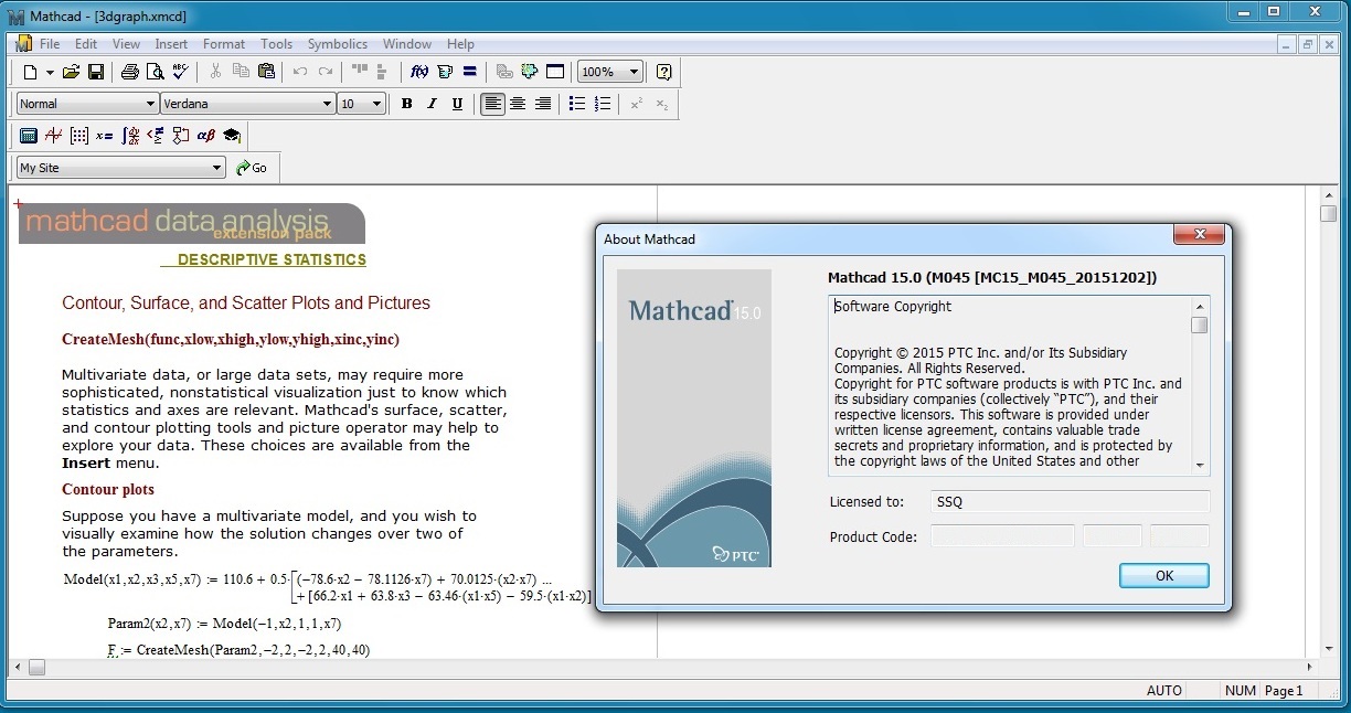 PTC MathCAD 15.0 M045