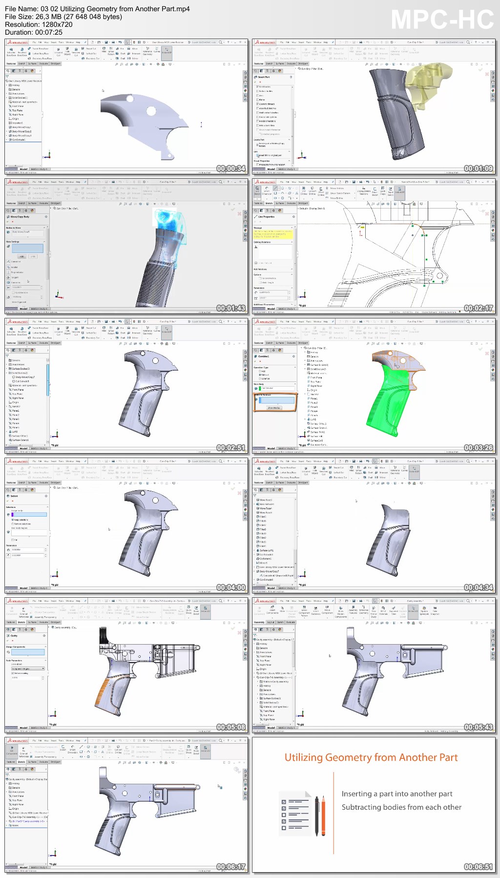 Advanced SOLIDWORKS: Solid and Surface Hybrid Modeling