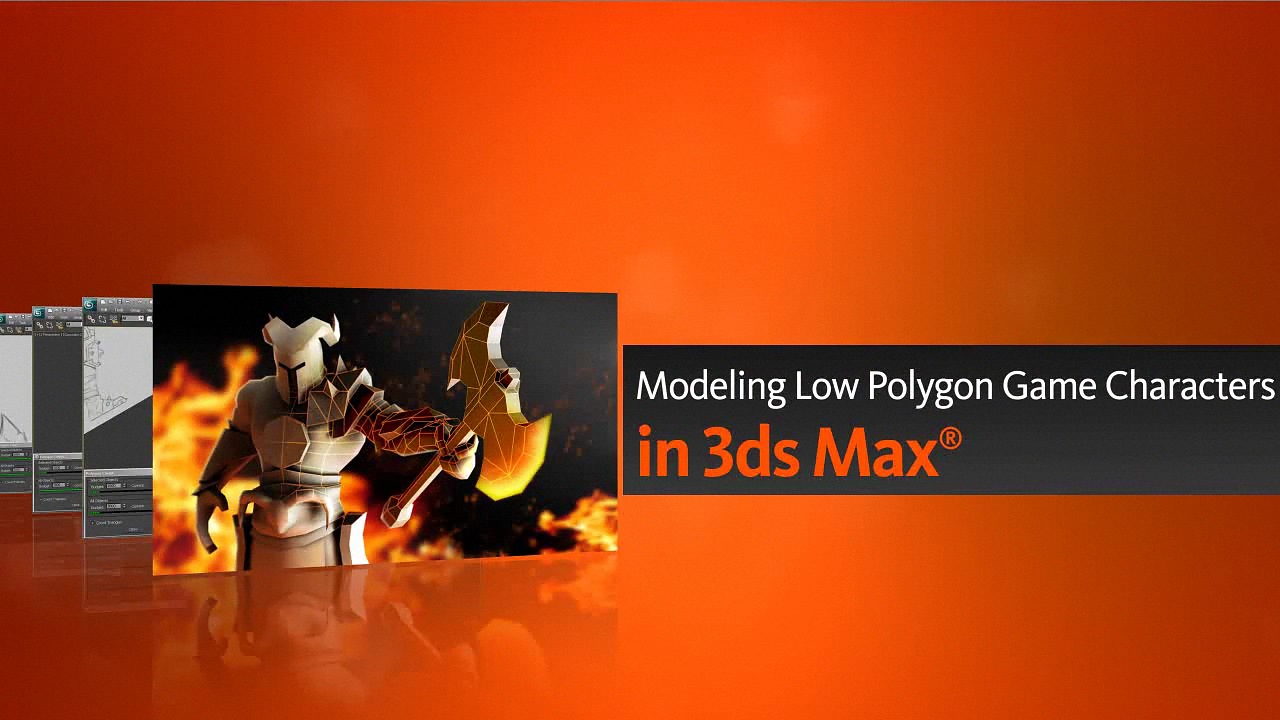 Modeling Low Polygon Game Characters in 3ds Max + Project Files