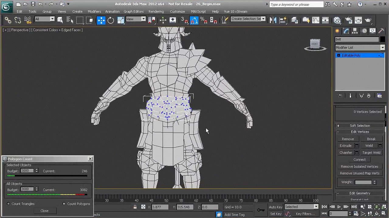 Modeling Low Polygon Game Characters in 3ds Max + Project Files [Repost]