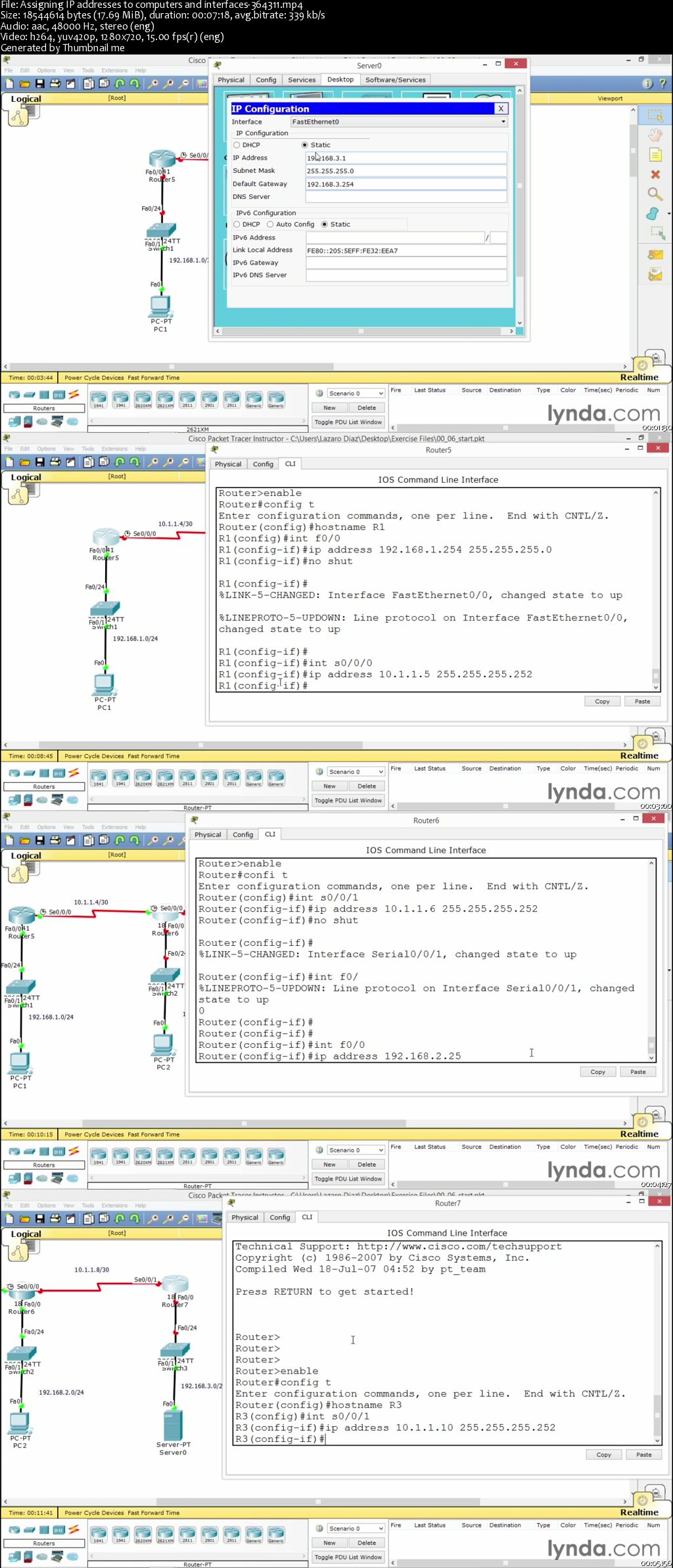 Lynda - Advanced Topics in Cisco Routing: RIPv2, EIGRP, and OSPF (repost)