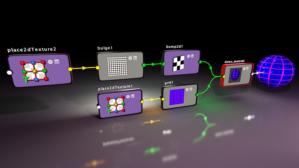 Introduction to Shading Networks in Maya