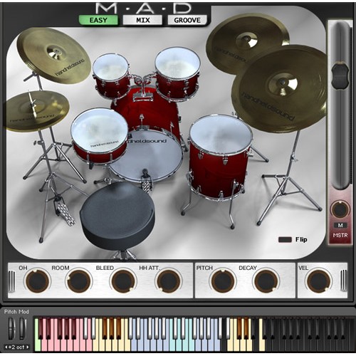 Handheld Sound MAD Drum Kit Series KONTAKT