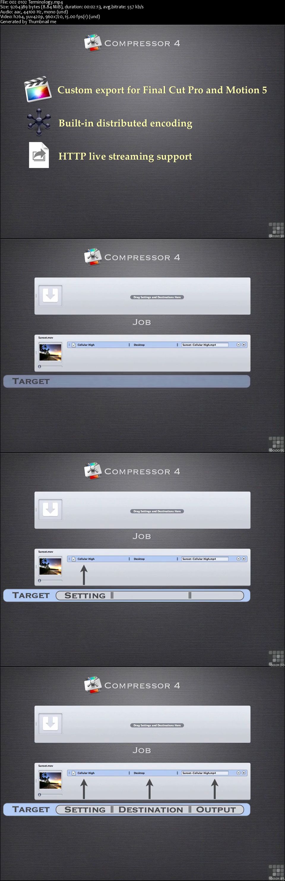 Apple Compressor Made Easy