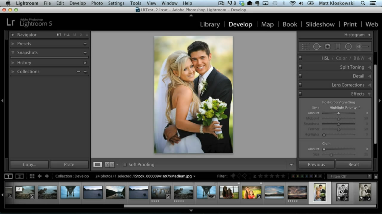 Lightroom 5 In Depth: Editing Your Photos