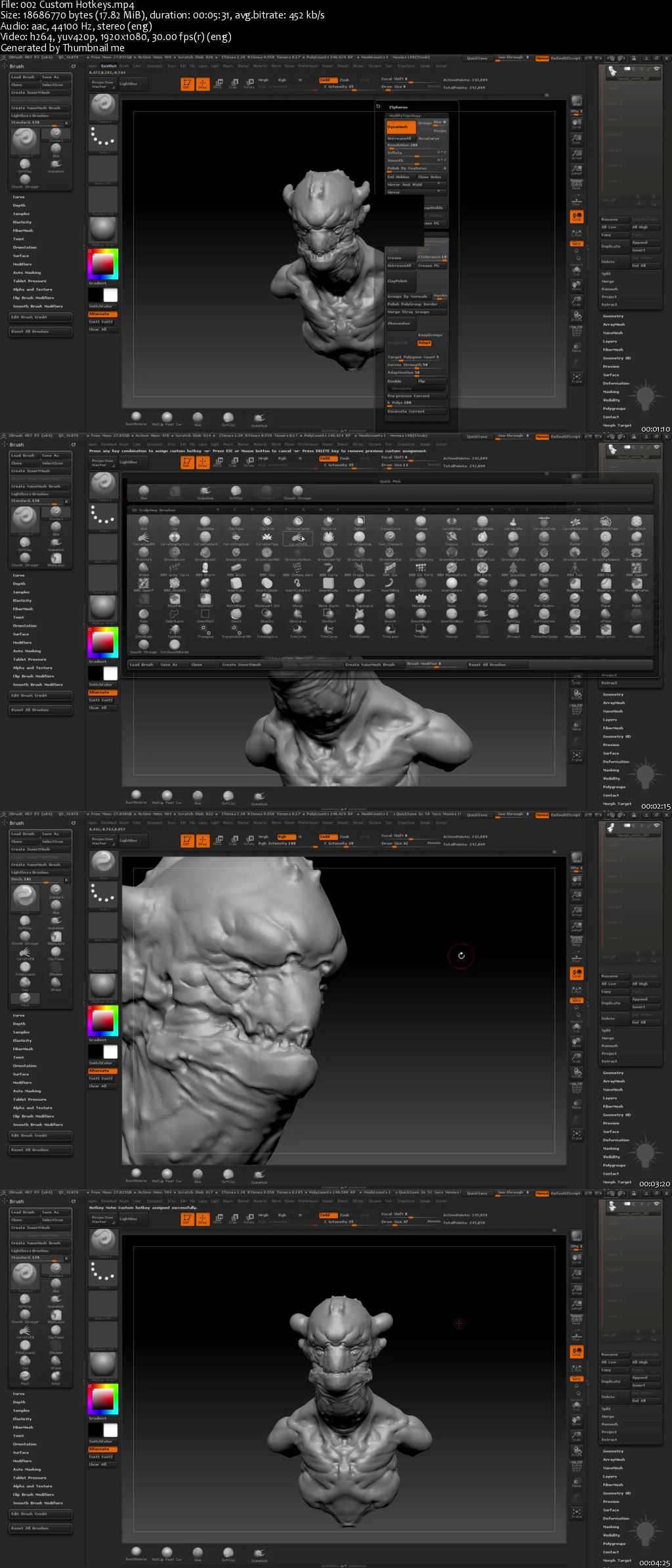 Intro to ZBrush Part 2 by Michael Pavlovich