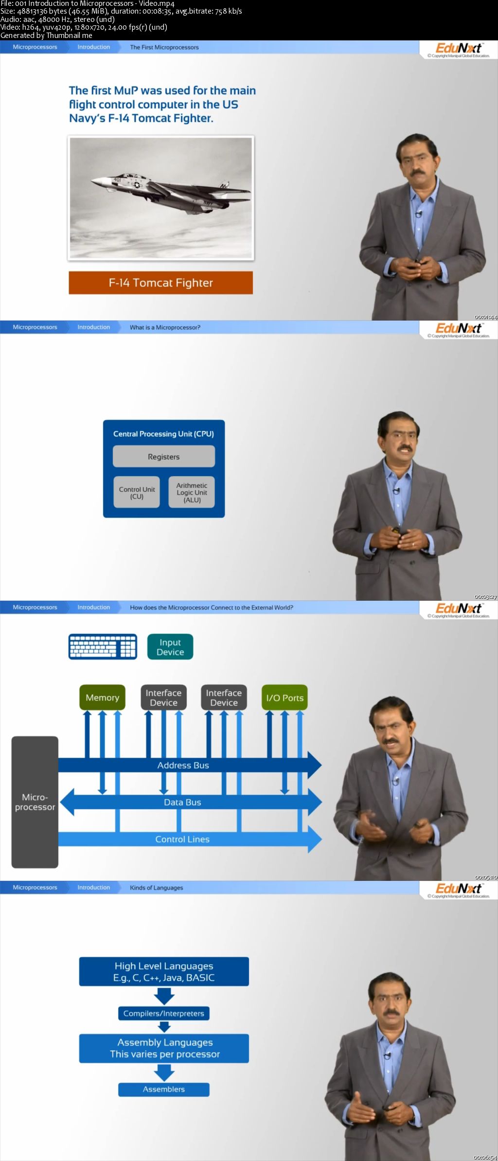 Certificate Program in Introduction to Microprocessors