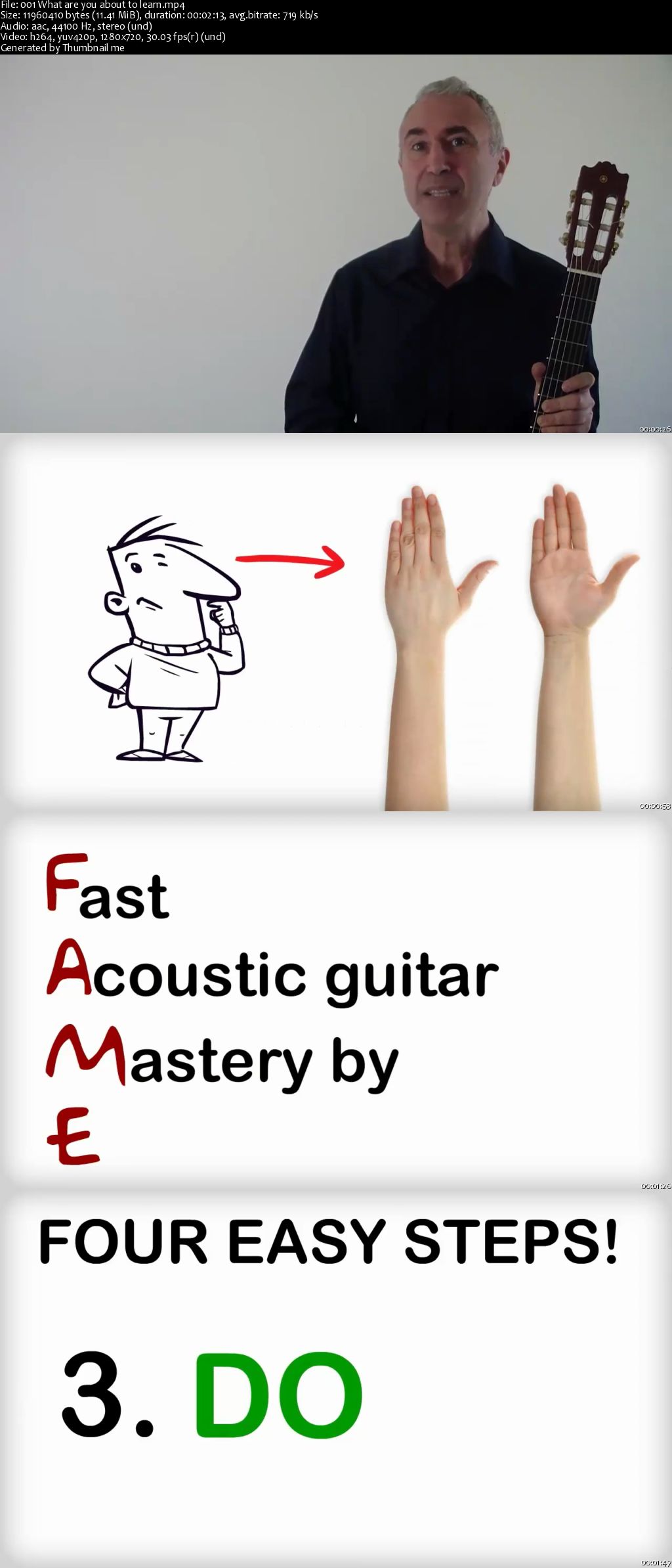 Rapidly Learn & Master Acoustic Guitar, Classic Fingerstyle