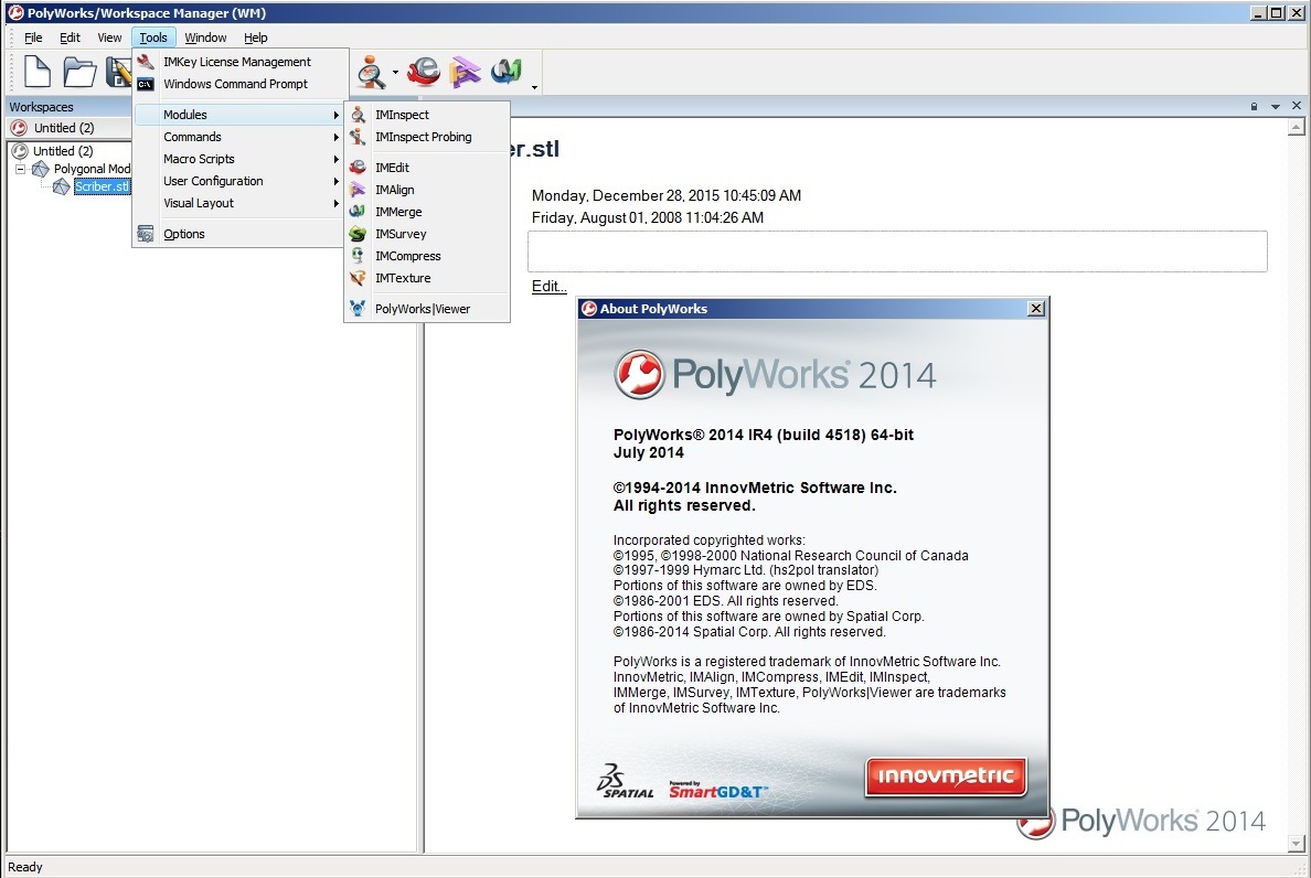 InnovMetric PolyWorks 2014 IR4
