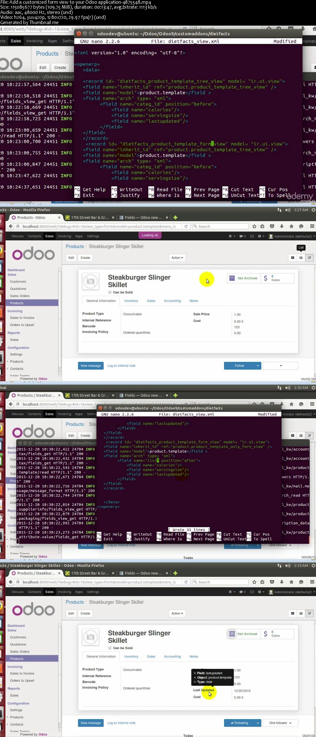 Mastering Odoo 9 Development - Technical Fundamentals