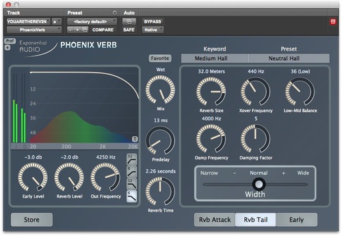 Exponential Audio PhoenixVerb Stereo Reverb v4.2.3 WiN