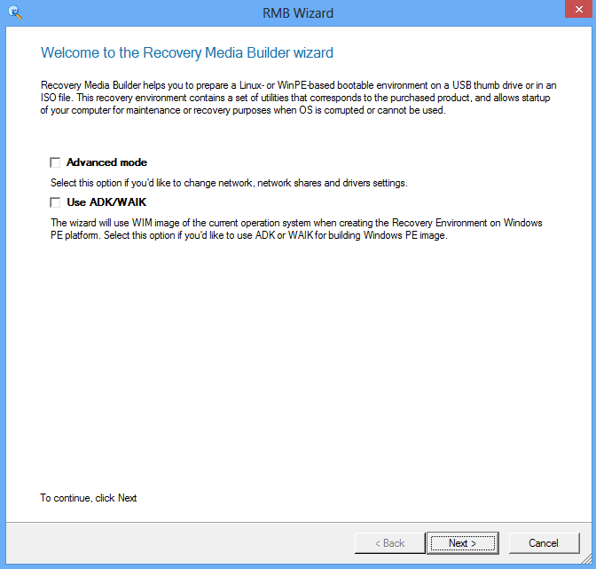 Paragon WinPE Recovery Media Builder 10.1.25.813 x64