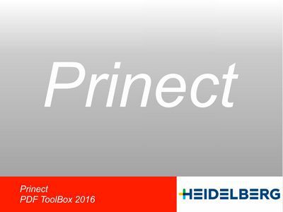 Prinect PDF ToolBox 2016 v16.0.24 Final