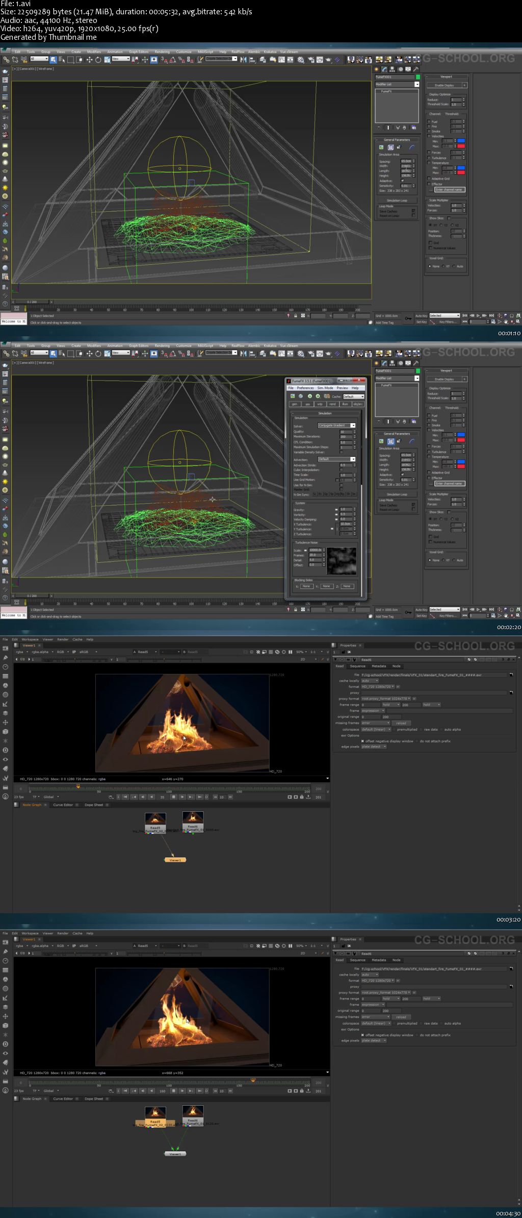 cg-school - VFX Pack (Fire, Smoke, Explosions) 