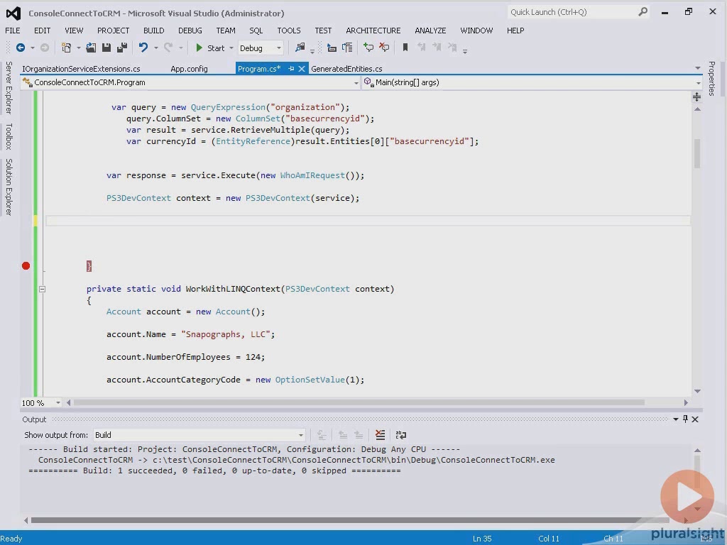 Dynamics CRM Developer - Part 3 [repost]