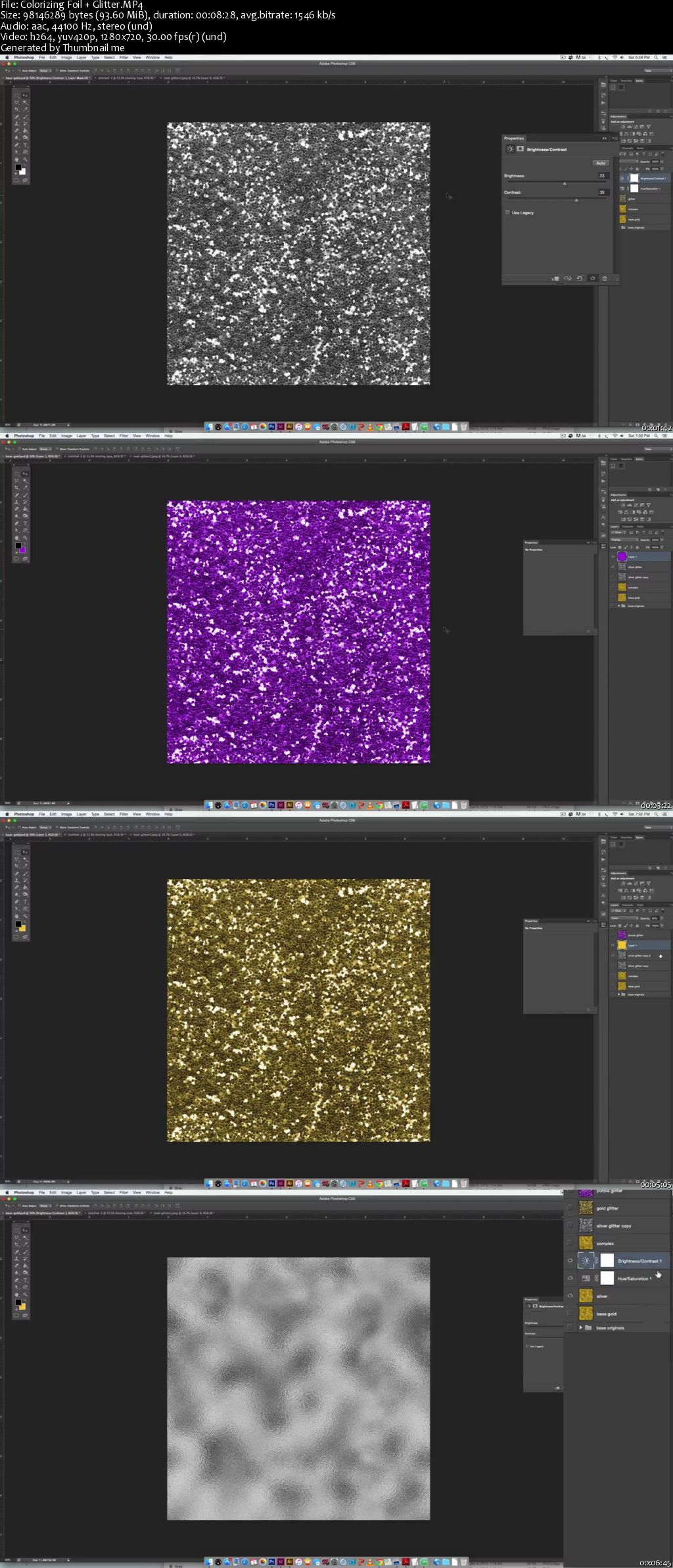 Metallic Magic: Create Digital Foil Textures From Scratch!