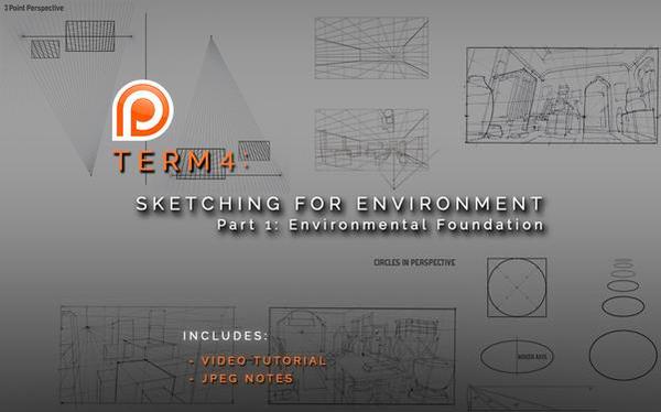 Foundation Patreon Term 4 – Sketching for Environments