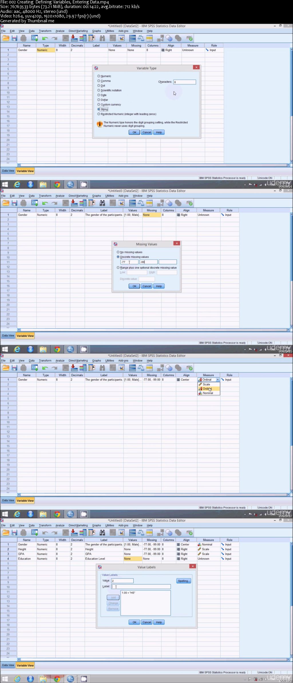 Grad School Survival Pack: Research & Statistics Using SPSS