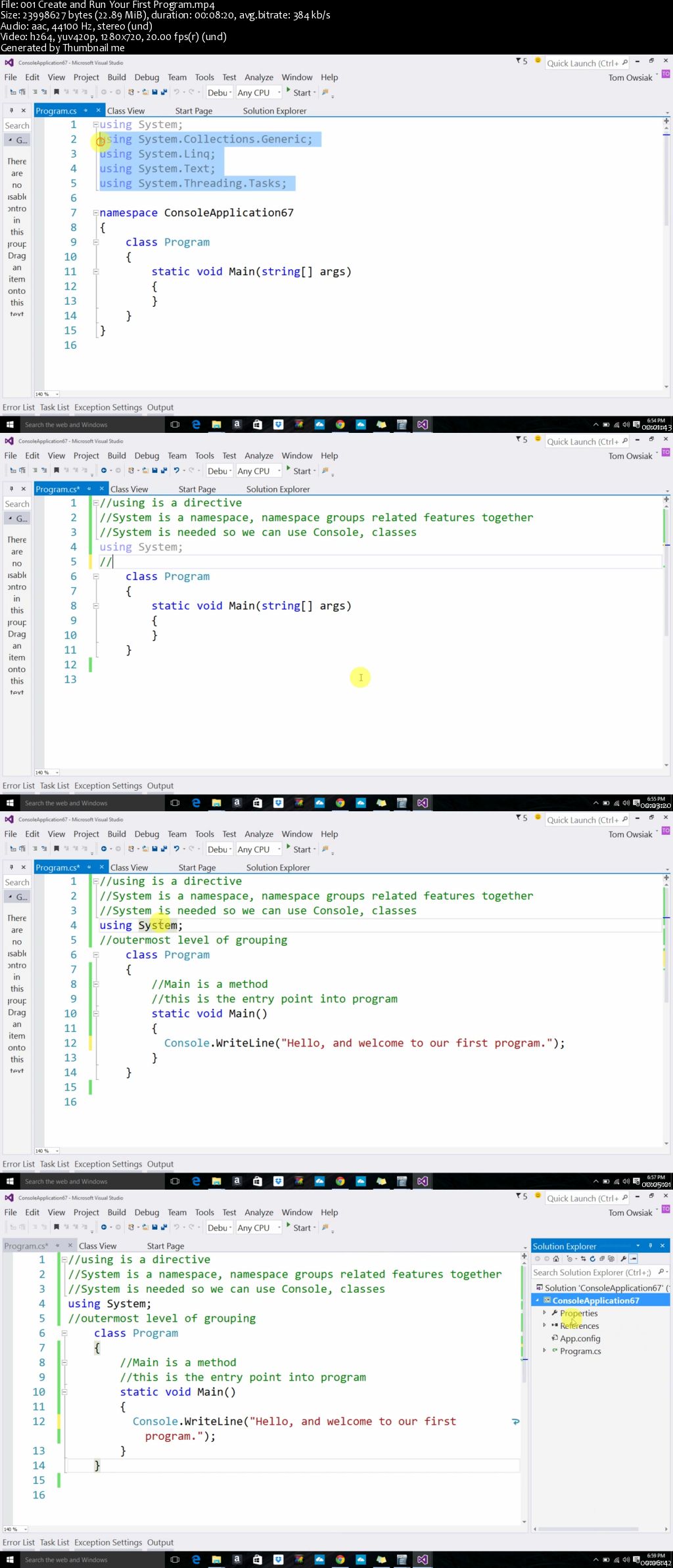 Intro. To C# 6.0 And C# 6.0 With Web Forms