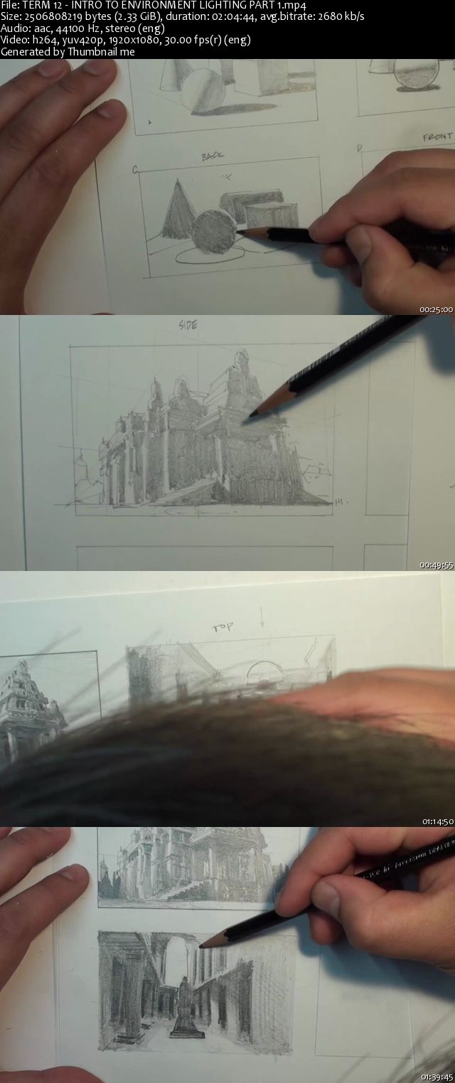 Foundation Patreon Term 12 - Intro to Environment Lighting: Thumbnails