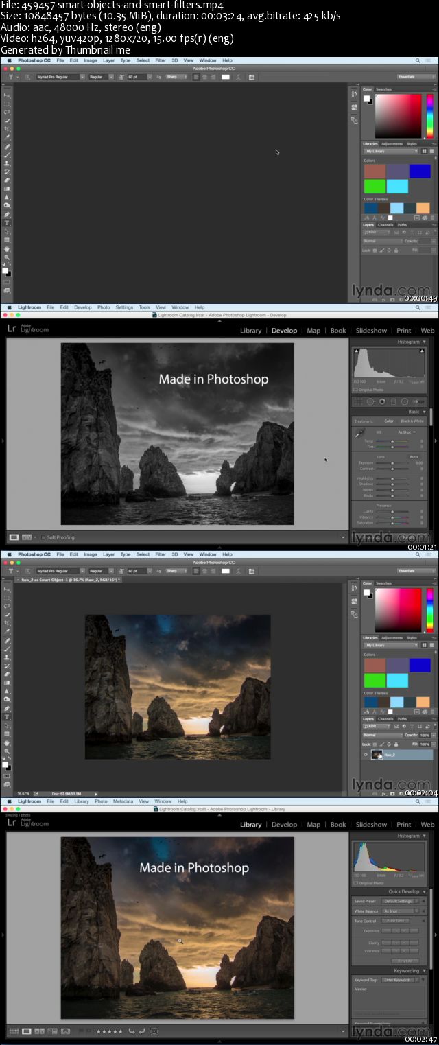 Lightroom and Photoshop CC Photography Workflow Strategies 