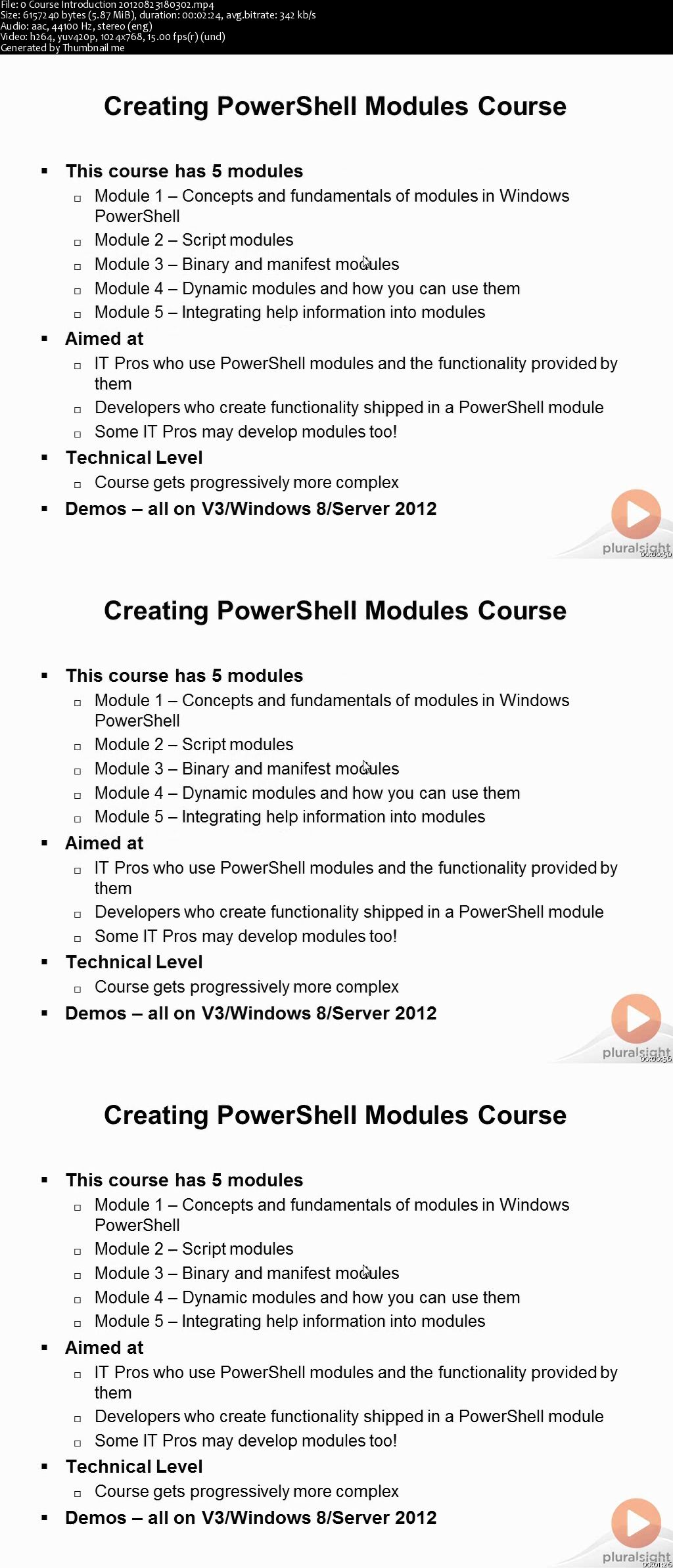 Creating PowerShell Modules