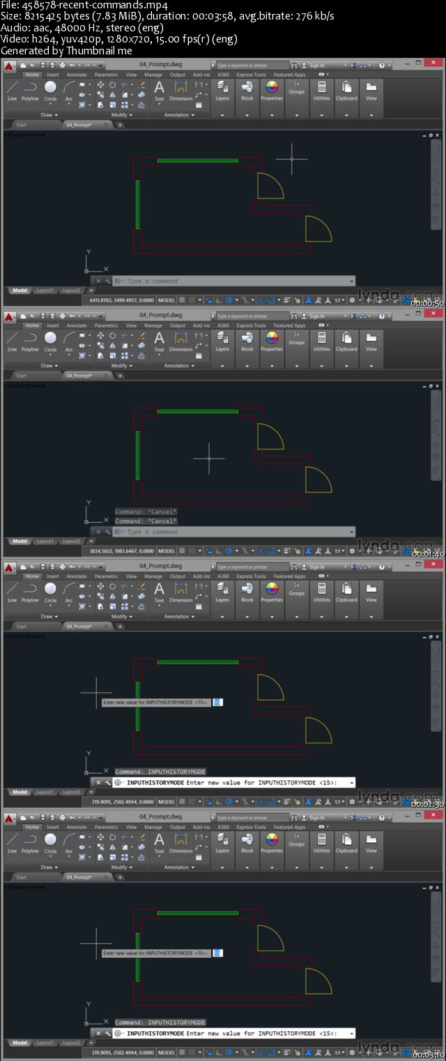 AutoCAD: Using the Command Line