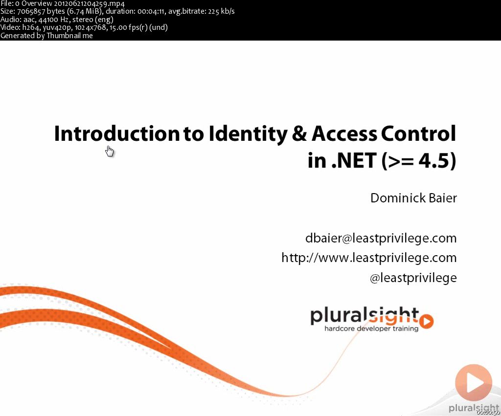 Identity and Access Control in ASP.NET 4.5