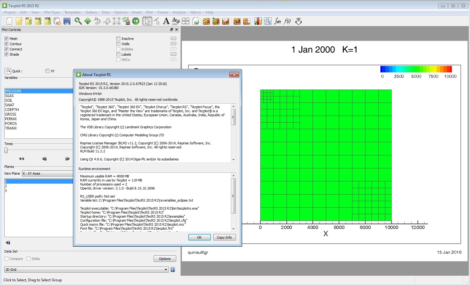 Tecplot RS 2015 R2