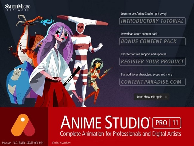 Smith Micro Anime Studio Pro 11.2 Build 18233 x86/x64