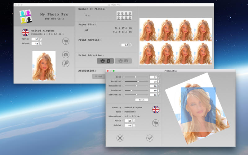 My Photo Pro - Passport Id Photos 1.1 Mac OS X