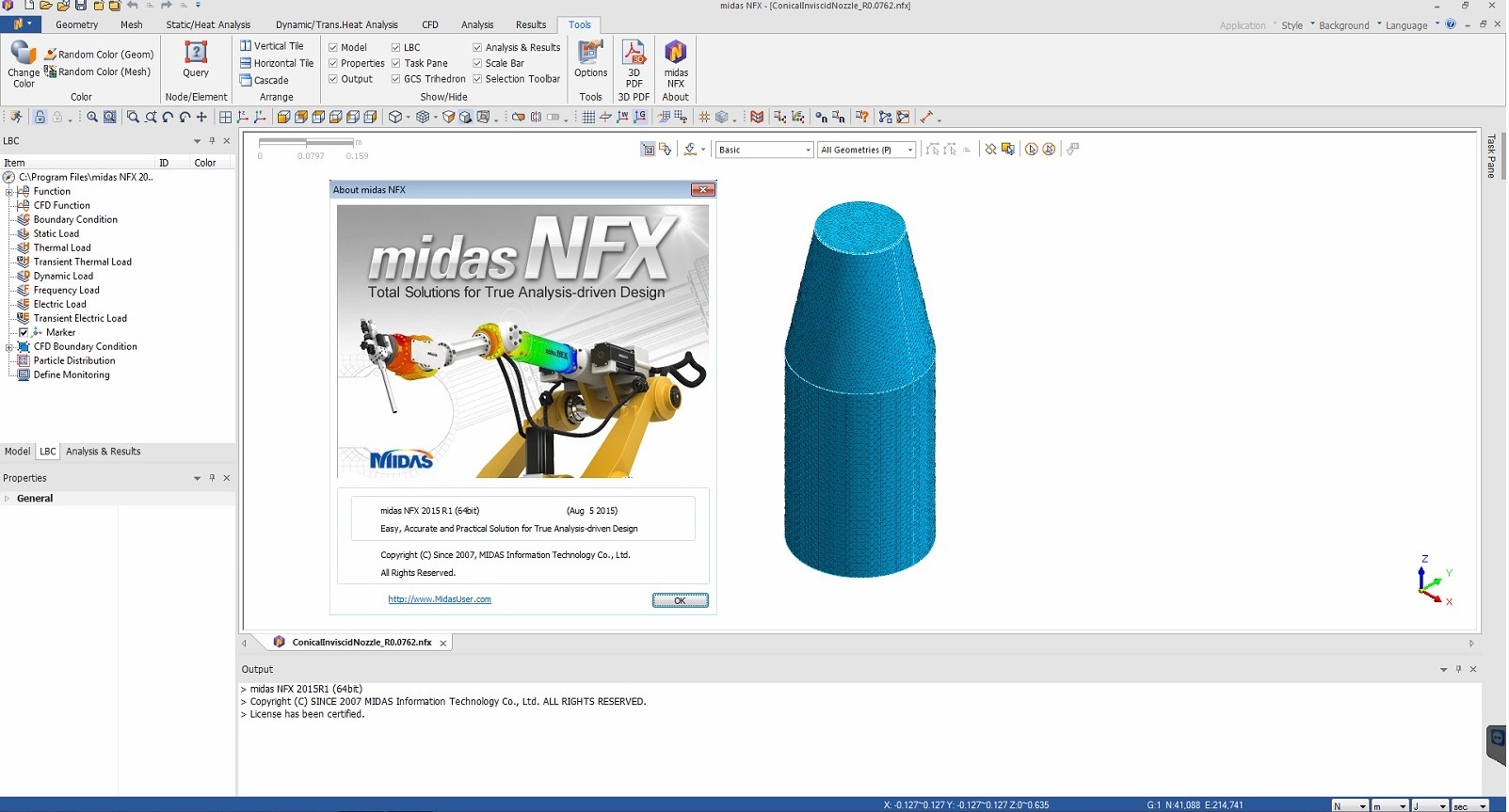 MIDAS NFX 2015 R1