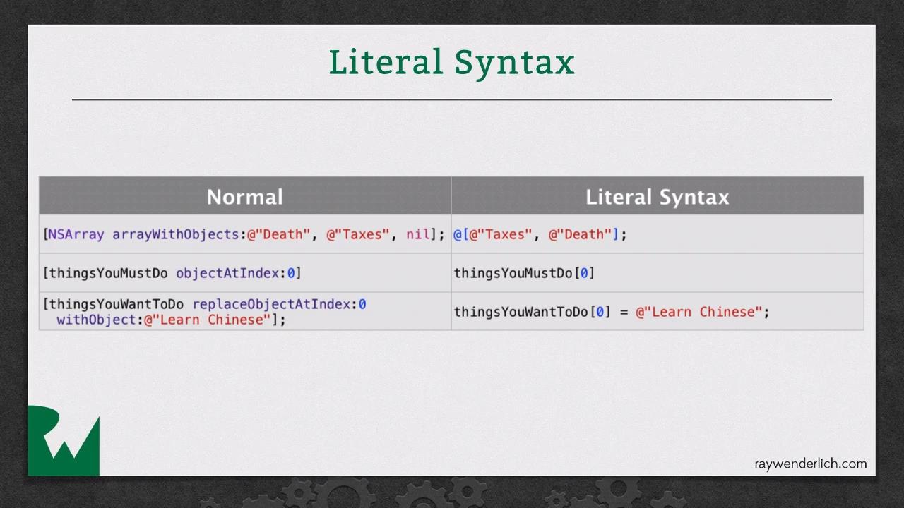 Raywenderlich - Foundation Series (Objective-C)