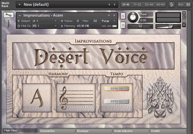 Sonokinetic Ethnic Desert Voice KONTAKT