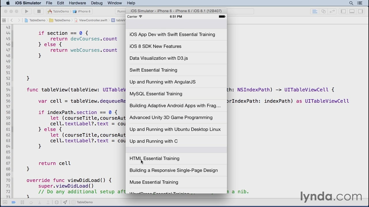 Lynda - iOS 8 App Development with Swift 1 Essential Training