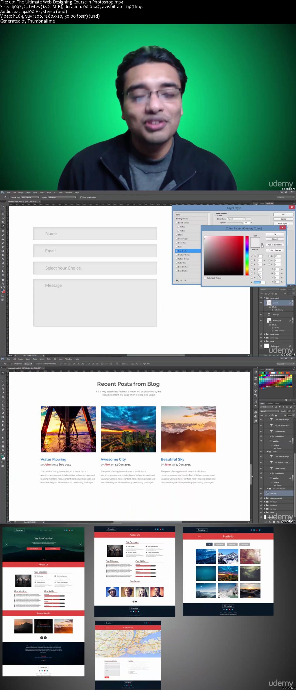 The Ultimate Web Designing Course in Photoshop