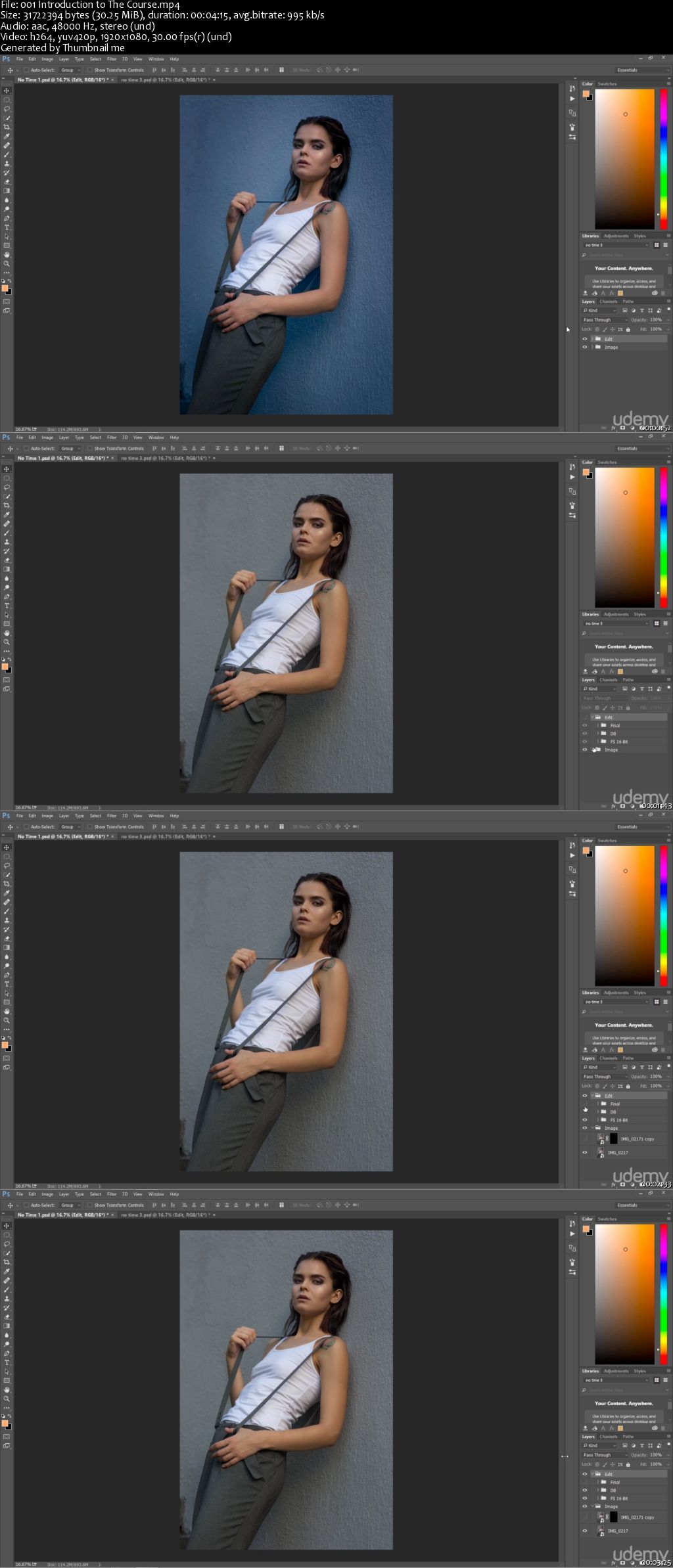 Photoshop CC: Retouching in no time with Actions!