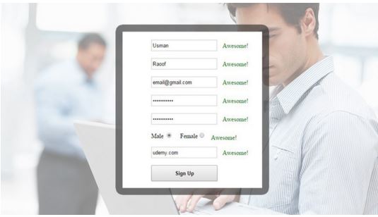 Learn to create sign up system using JQuery, Ajax and PHP