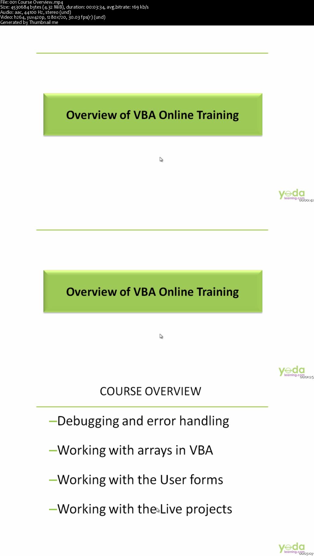 Excel VBA (Macros) with Projects