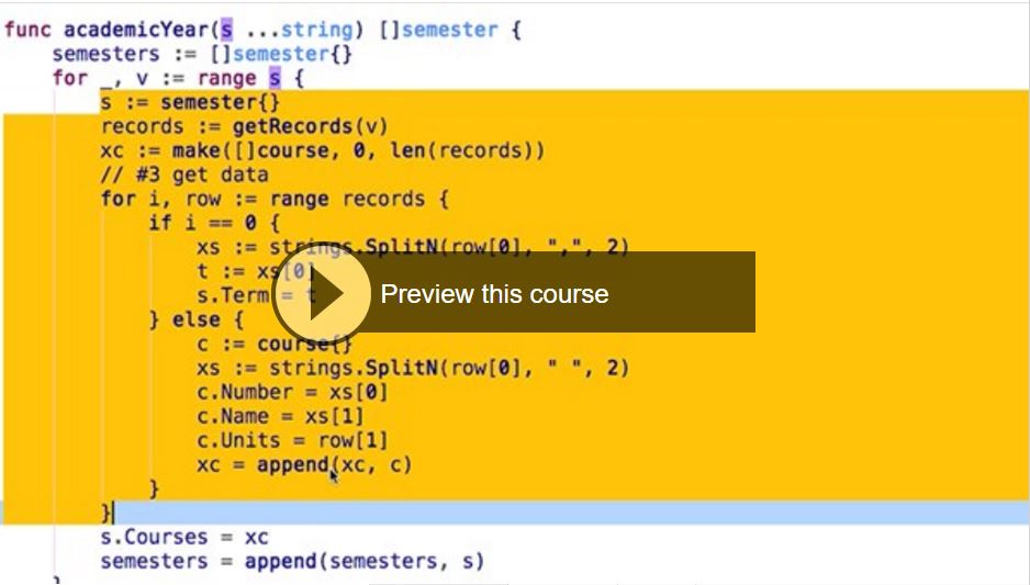 Lynda - Code Clinic: Go