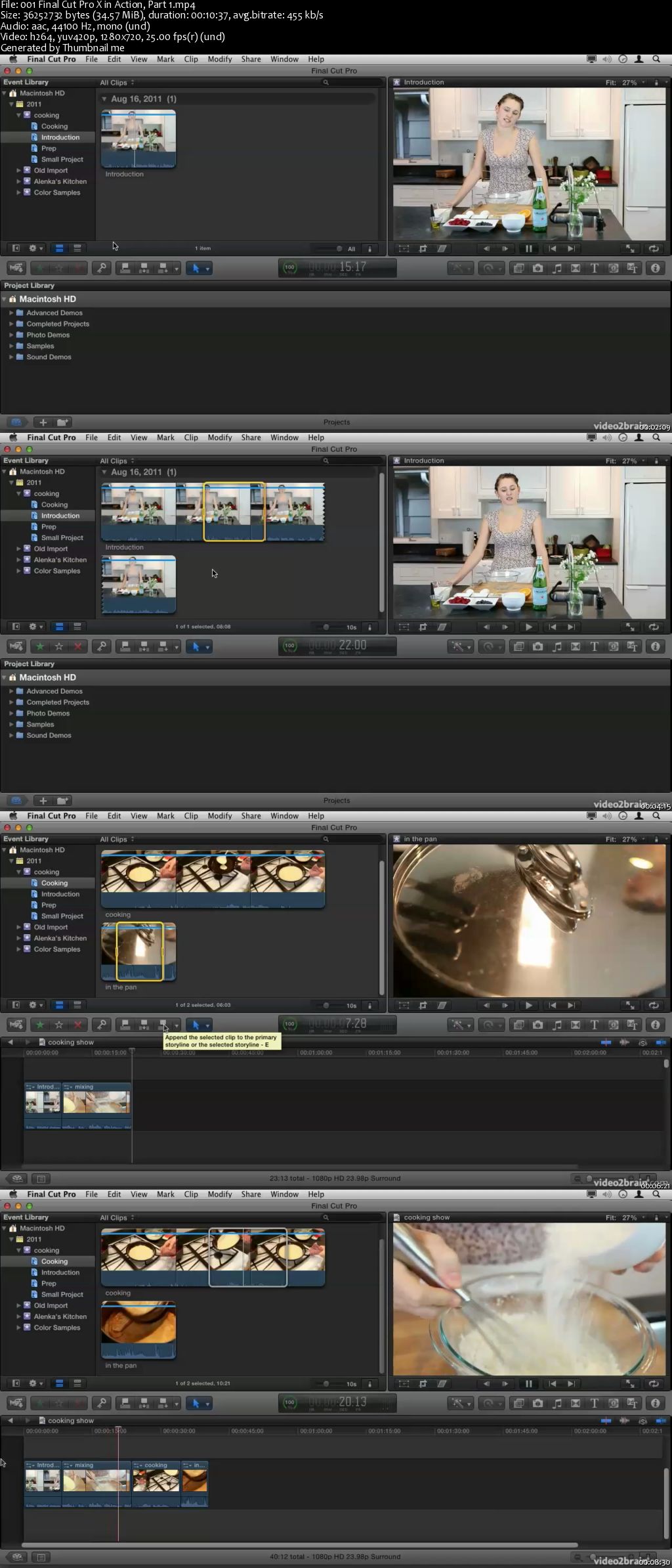 Introducing Final Cut Pro X