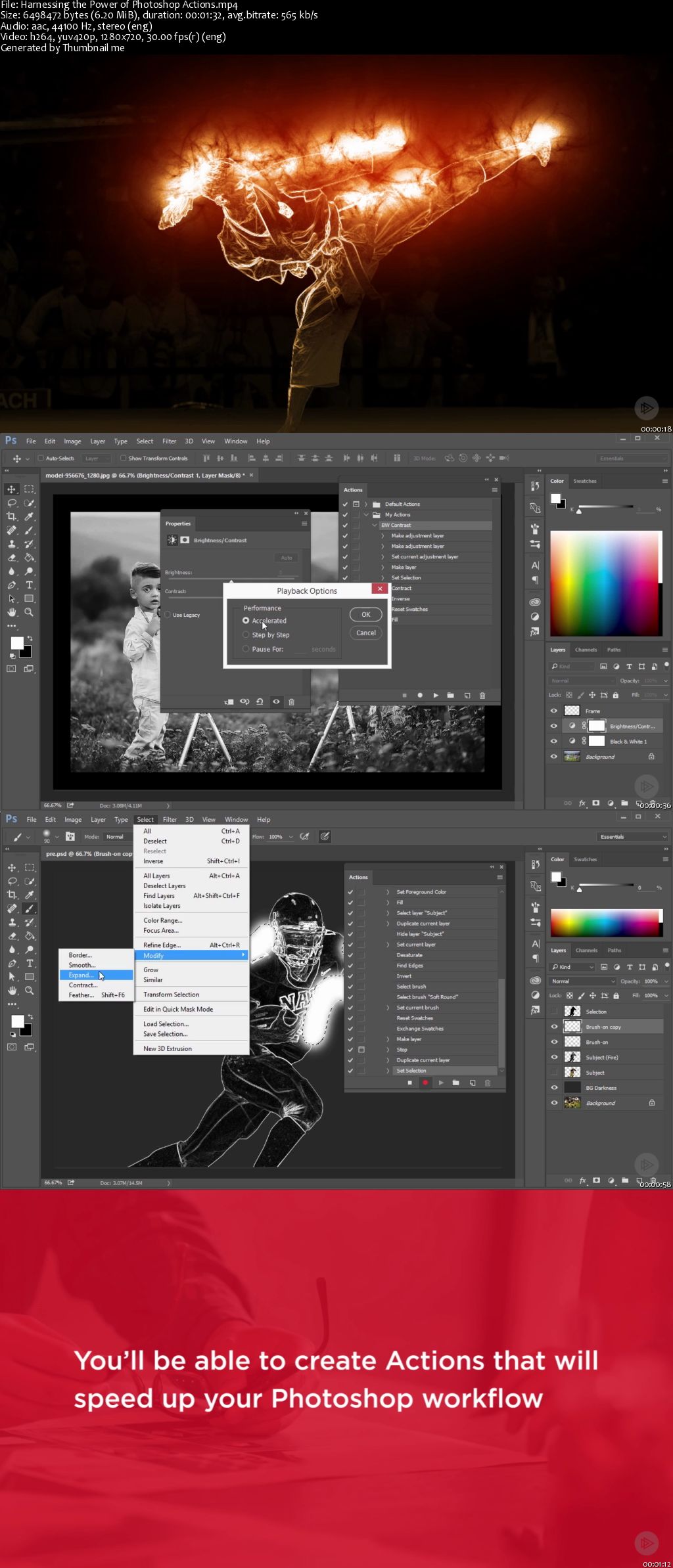 Harnessing the Power of Photoshop Actions