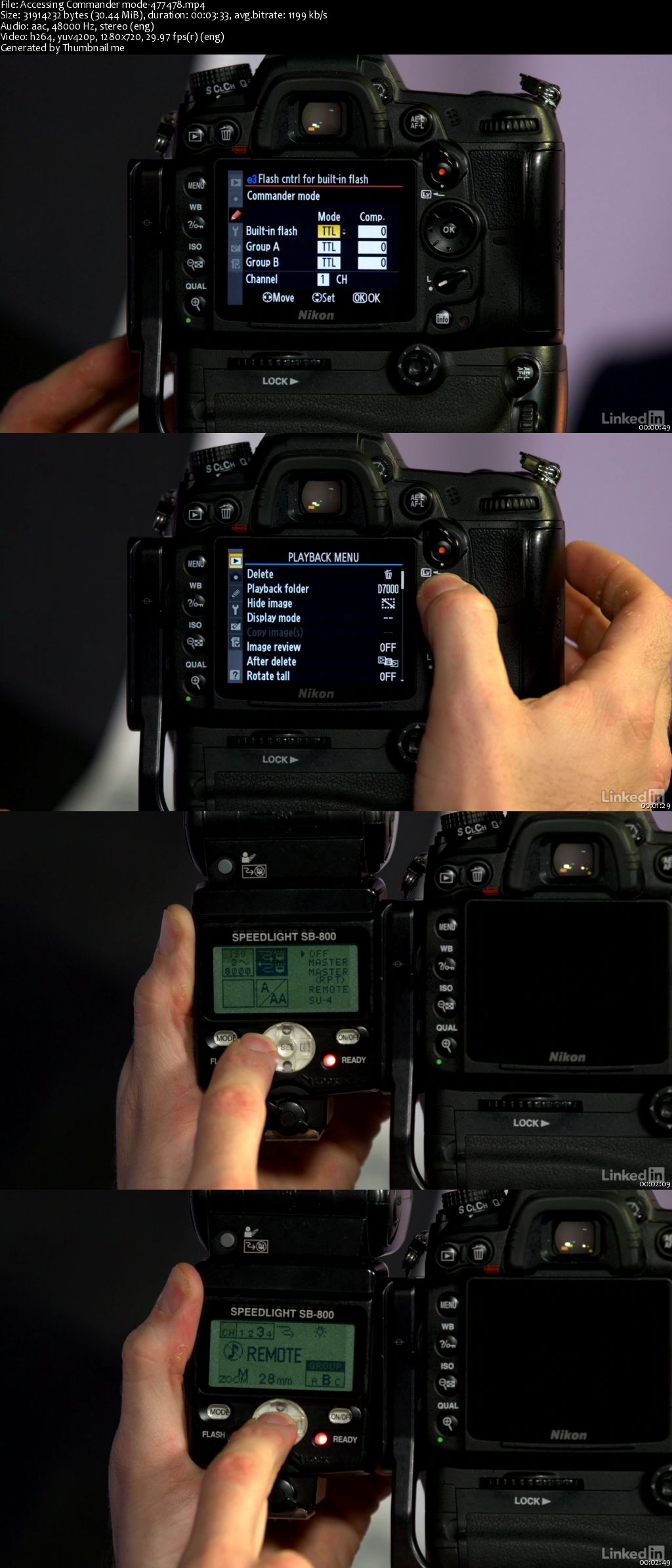 Lynda - Nikon Speedlight Flash Fundamentals